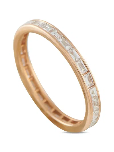 Pre-owned Lb Exclusive Diamond Eternity-band Ring In Gold