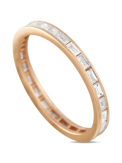 Pre-owned Lb Exclusive Diamond Eternity-band Ring In Pink