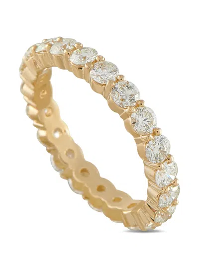 Pre-owned Lb Exclusive Diamond Eternity Ring In Gold