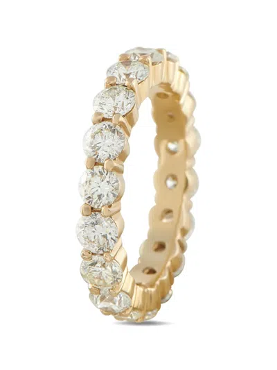 Pre-owned Lb Exclusive Diamond Eternity Ring In Gold