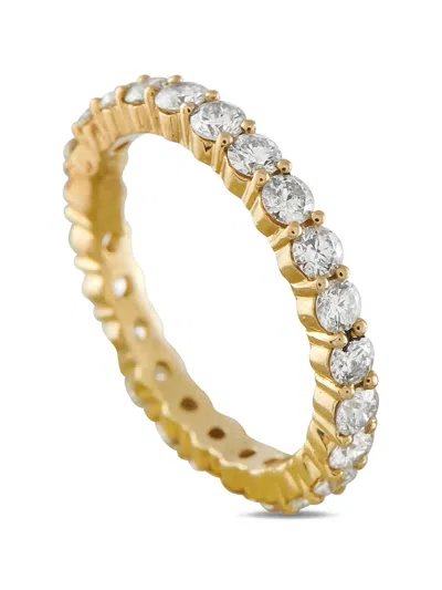 Pre-owned Lb Exclusive Diamond Eternity Ring In Gold