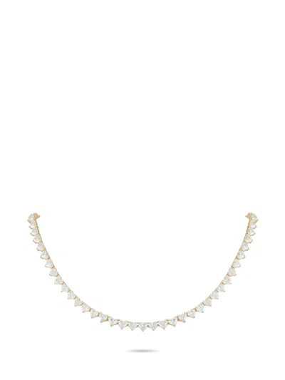 Pre-owned Lb Exclusive Diamond Necklace In Gold