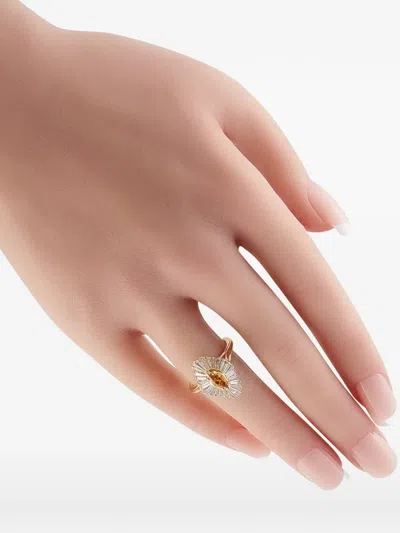 Pre-owned Lb Exclusive Diamond Ring In Gold