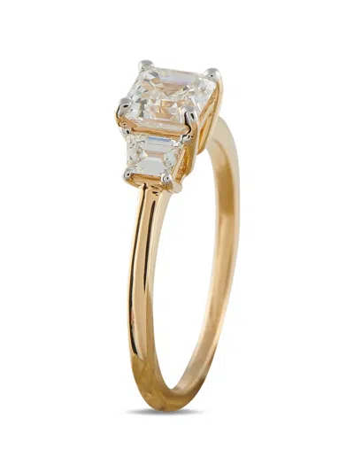 Pre-owned Lb Exclusive Diamond Ring In Gold