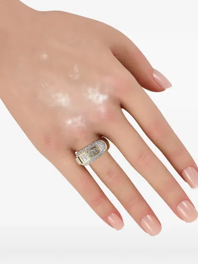 Pre-owned Lb Exclusive Diamond Ring In Gold