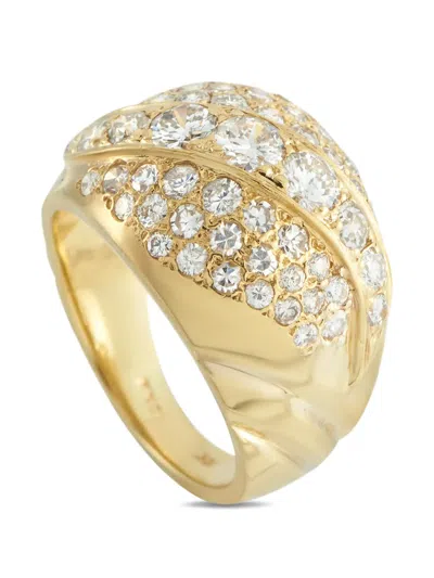 Pre-owned Lb Exclusive Diamond Ring In Gold