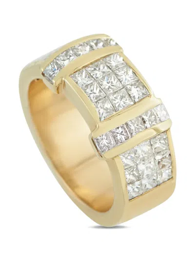 Pre-owned Lb Exclusive Diamond Ring In Gold