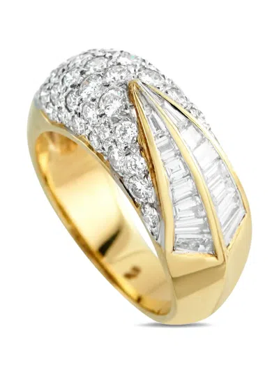 Pre-owned Lb Exclusive Diamond Ring In Gold