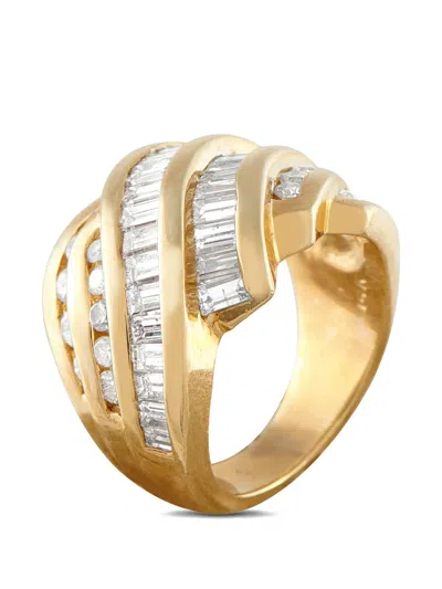Pre-owned Lb Exclusive Diamond Ring In Gold