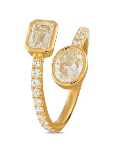 Pre-owned Lb Exclusive Diamond Ring In Gold