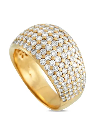 Pre-owned Lb Exclusive Diamond Ring In Gold