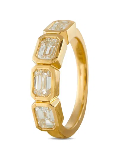 Pre-owned Lb Exclusive Diamond Ring In Gold