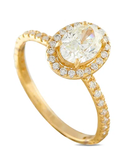 Pre-owned Lb Exclusive Diamond Ring In Gold
