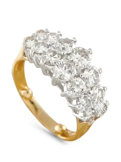 Pre-owned Lb Exclusive Diamond Ring In Gold