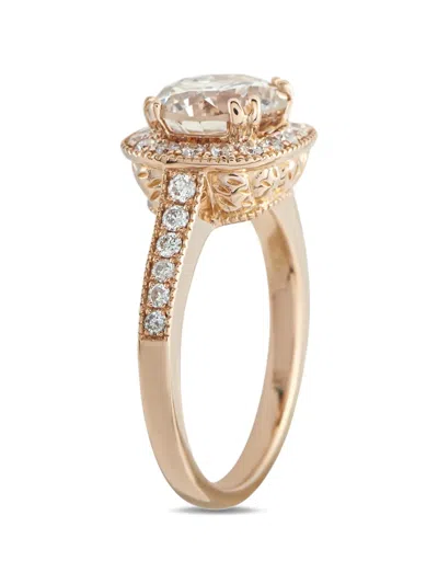 Pre-owned Lb Exclusive Diamond Ring In Pink