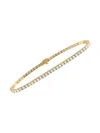 Lb Exclusive 18k Yellow Gold 4.62ct Diamond Tennis Bracelet Mf01-111925 In Gold