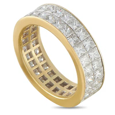 Lb Exclusive Exclusive 18k Yellow Gold 3.60ct Diamond Eternity Band Ring Mf16-121525