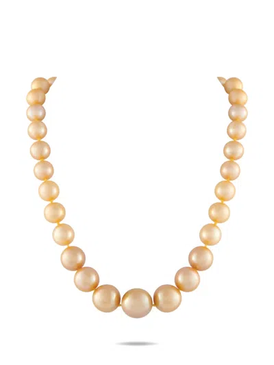 Pre-owned Lb Exclusive Pearl Necklace In Neutral