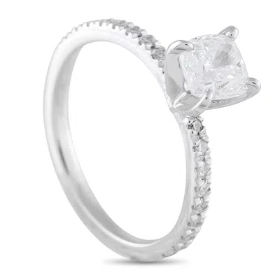 Lb Exclusive Platinum 1.18ct Diamond Ring Mf06-071825 In White