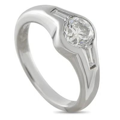 Lb Exclusive Platinum 1.23ct Diamond Ring Mf11-122925 In White