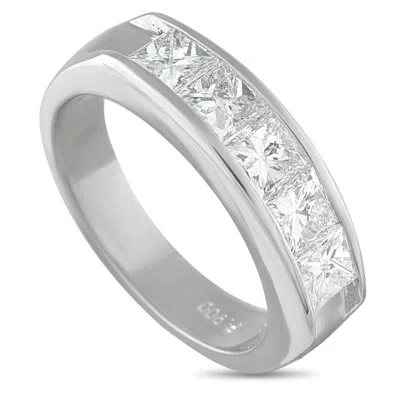 Lb Exclusive Platinum 1.73ct Diamond Ring #5258 In Metallic