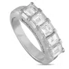 Lb Exclusive Platinum 1.74ct Diamond Ring #5262 In Silver