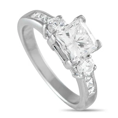 Lb Exclusive Platinum 2.41ct Diamond Ring Mf14-072325 In White