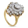 Lb Exclusive Platinum And 18k Yellow Gold 1.95ct Diamond Ring Mf03-070125