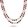 LB EXCLUSIVE PRE-OWNED LB EXCLUSIVE 18K YELLOW GOLD 6.50CT DIAMOND AND RUBY NECKLACE MF23 031524