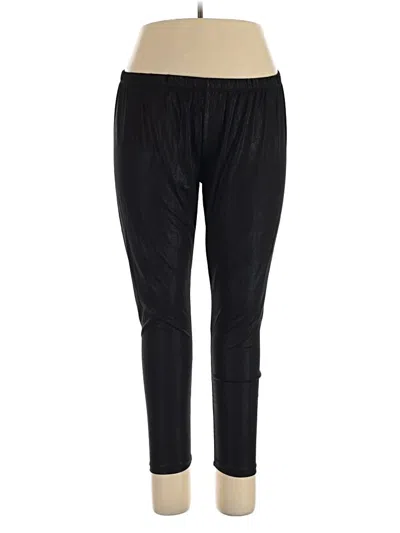 Pre-owned Lbisse Active Pants In Black