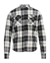L.b.k. L. B.k. Man Shirt Black Size S Polyester, Viscose, Elastane