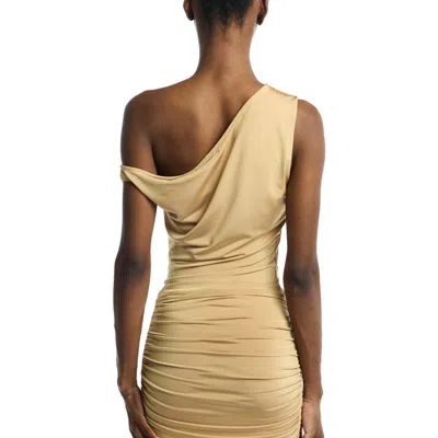 Lblc The Label Alfie Asymetrical Top In Neutral