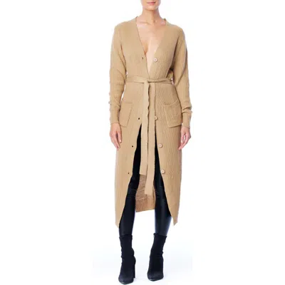 Lblc The Label Austin Ribbed Sweater Dress In Neutral