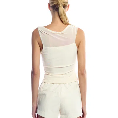 Lblc The Label Bartlett Asymetrical Top In Neutral