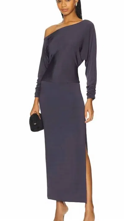 Lblc The Label Beverly Dress In Midnight In Blue