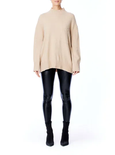 Lblc The Label Chelsea Pocket Sweater In Oatmeal
