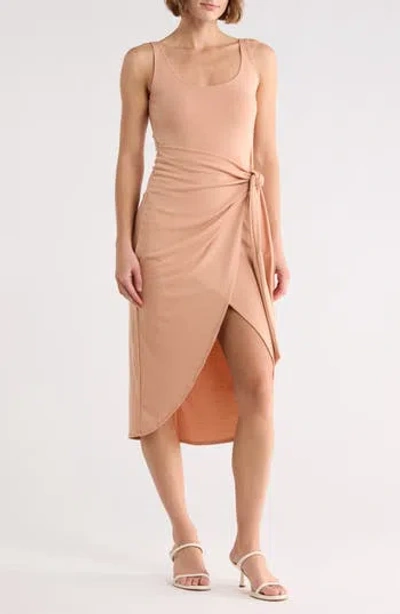 Lblc The Label Eva Sleeveless Dress In Pink