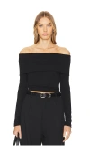 Lblc The Label Josie Top In Black