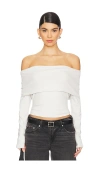 Lblc The Label Josie Top In Grey