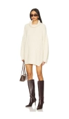 Lblc The Label Laney Sweater Dress In 古铜色印花