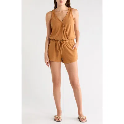 Lblc The Label Lauren Romper In Brown