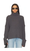 Lblc The Label Liam Sweater In Slate