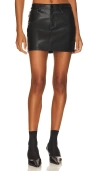 Lblc The Label Mickey Mini Skirt In Black