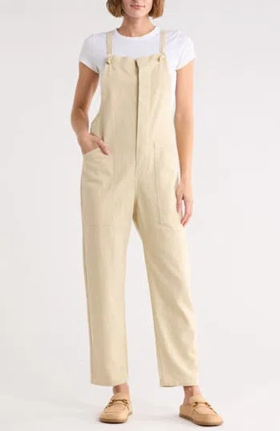 Lblc The Label Ruby Cotton Overalls In Neutral