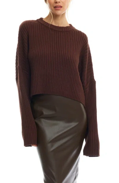Lblc The Label Telo Sweater In Brown
