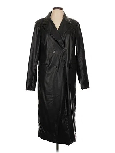 Pre-owned Lblc The Label Trenchcoat In Black