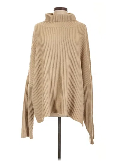 Pre-owned Lblc The Label Turtleneck Sweater In Tan
