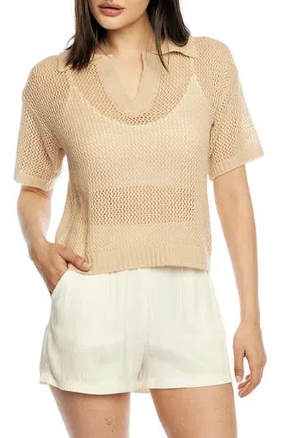 Lblc The Label Winnie Collared Top In Orange