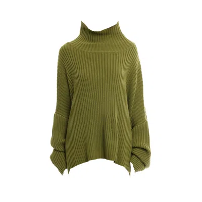 Lblc The Label Casey Sweater In Army Green