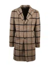 L.b.m 1911 Beige-brown Polyester-blend Coat In Brown